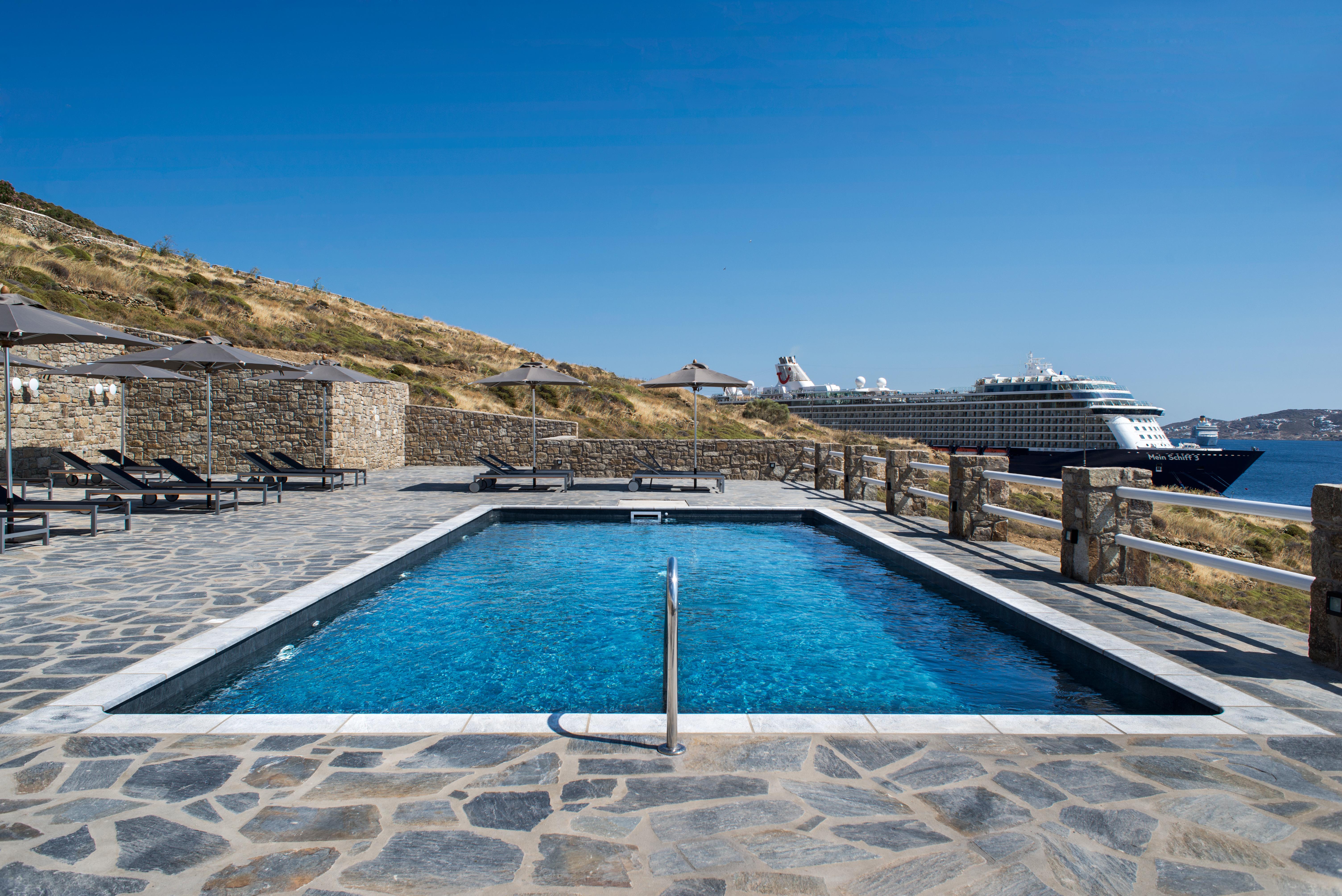 Alkistis Beach Hotel - Adults Only Агиос-Стефанос Экстерьер фото
